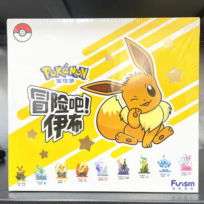 Eevee developments figures - many motifs