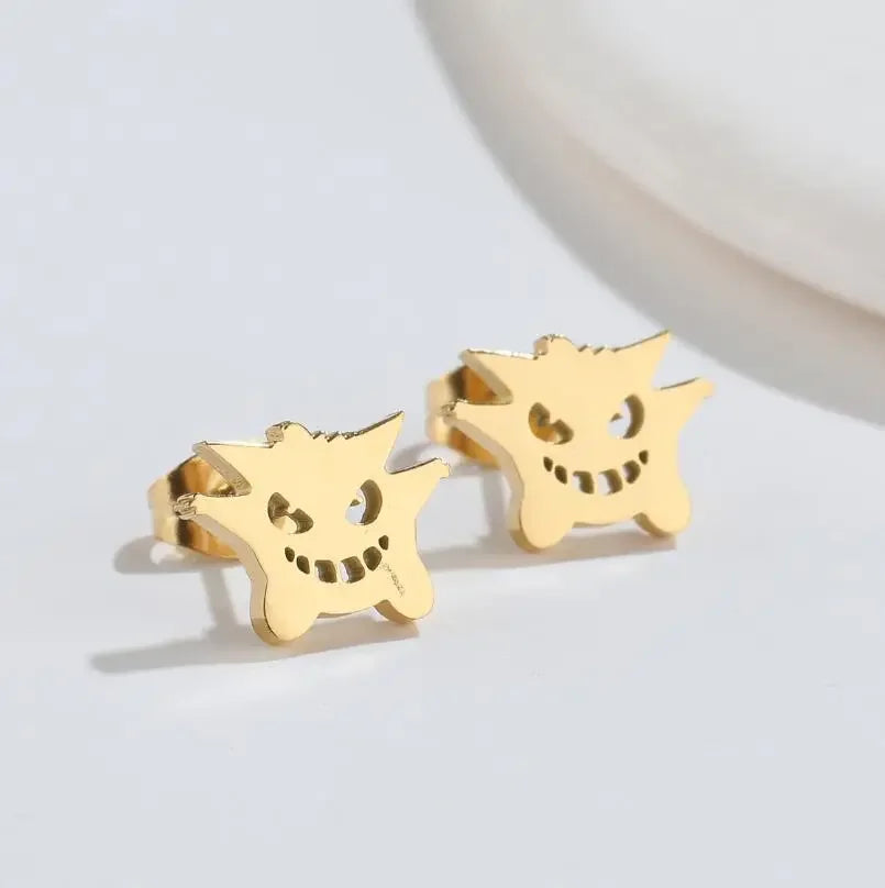 Gengar stud earrings