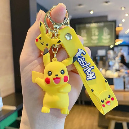 Eevee Evolutions Keychains Pendant Keyring