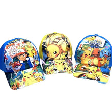 Colorful baseball kids with Pikachu motifs for children