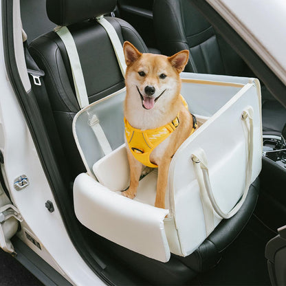Breathable Multifunctional Large Space Travel Safety Dog Car Seat Bed for Small Dogs