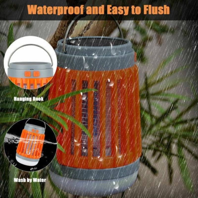 Solar Anti Mosquito Light Outdoor Zapper USB Rechargeable