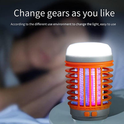 Solar Anti Mosquito Light Outdoor Zapper USB Rechargeable