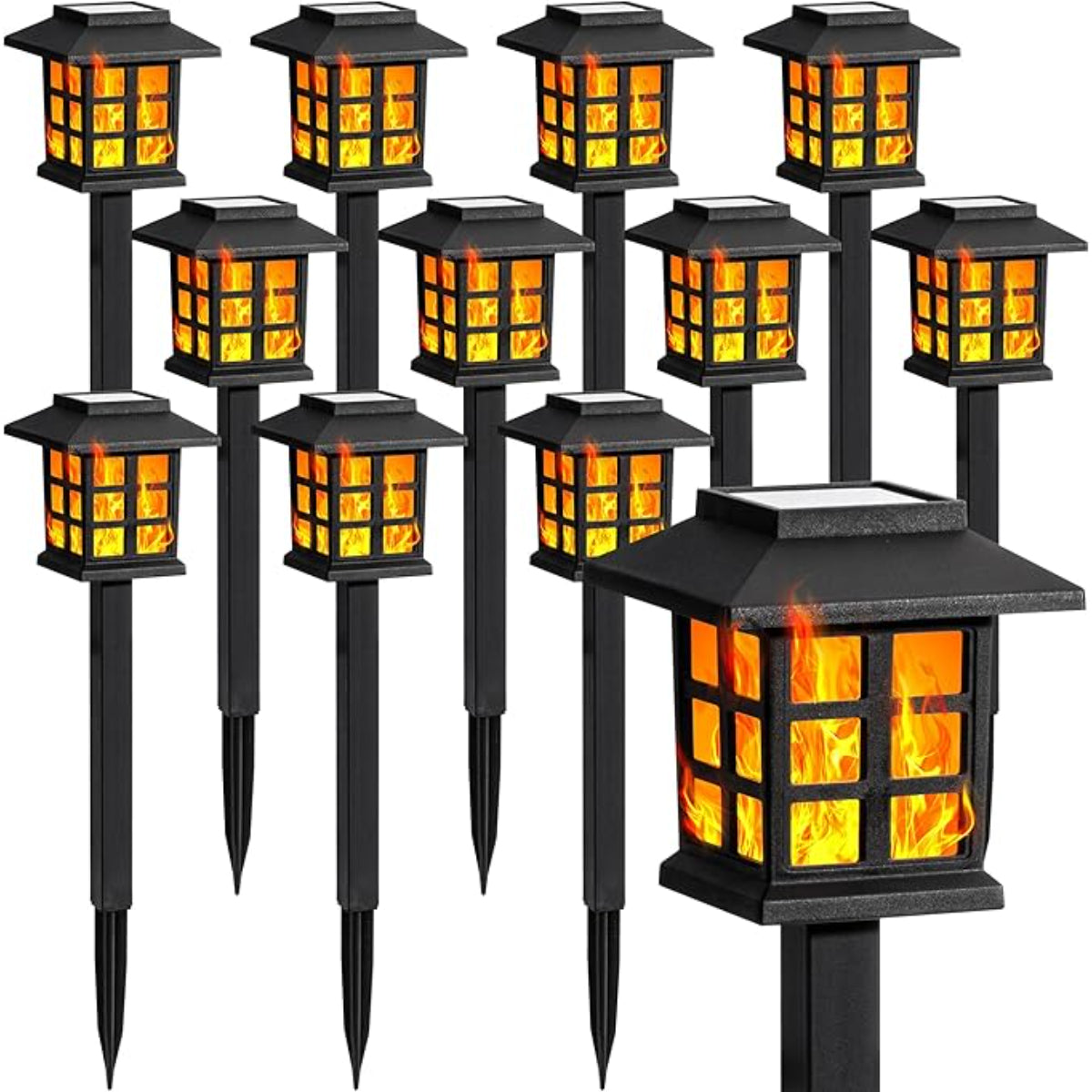 LED Solar Garden Outdoor Lights For Landscaping