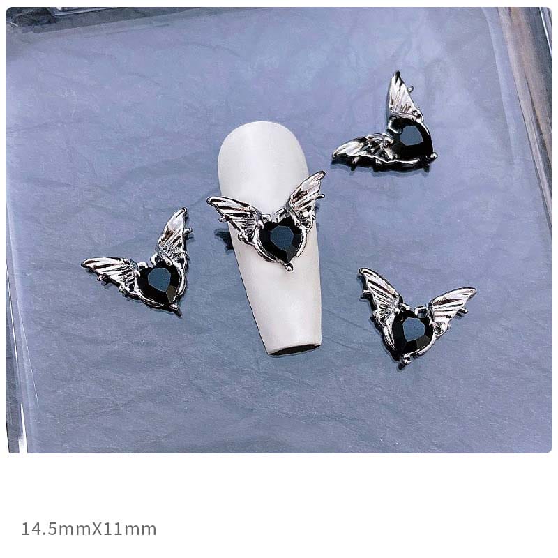 Gothastic 3D Gothic Halloween Nail Charms – Pack of 10