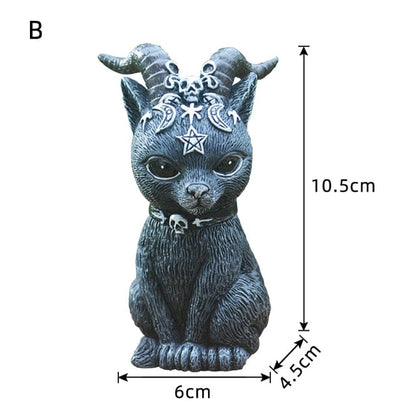 Halloween Cute and Scary Cat Decoration