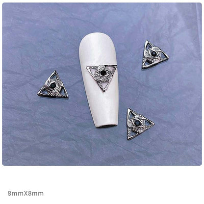 Gothastic 3D Gothic Halloween Nail Charms – Pack of 10