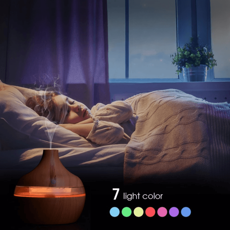 Ultrasonic Wood Grain Humidifier