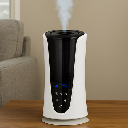 Deluxe Warm And Cool Mist Ultrasonic Humidifier