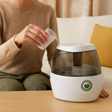 Compact Cool Mist Humidifier For Small Rooms And Filterless Design