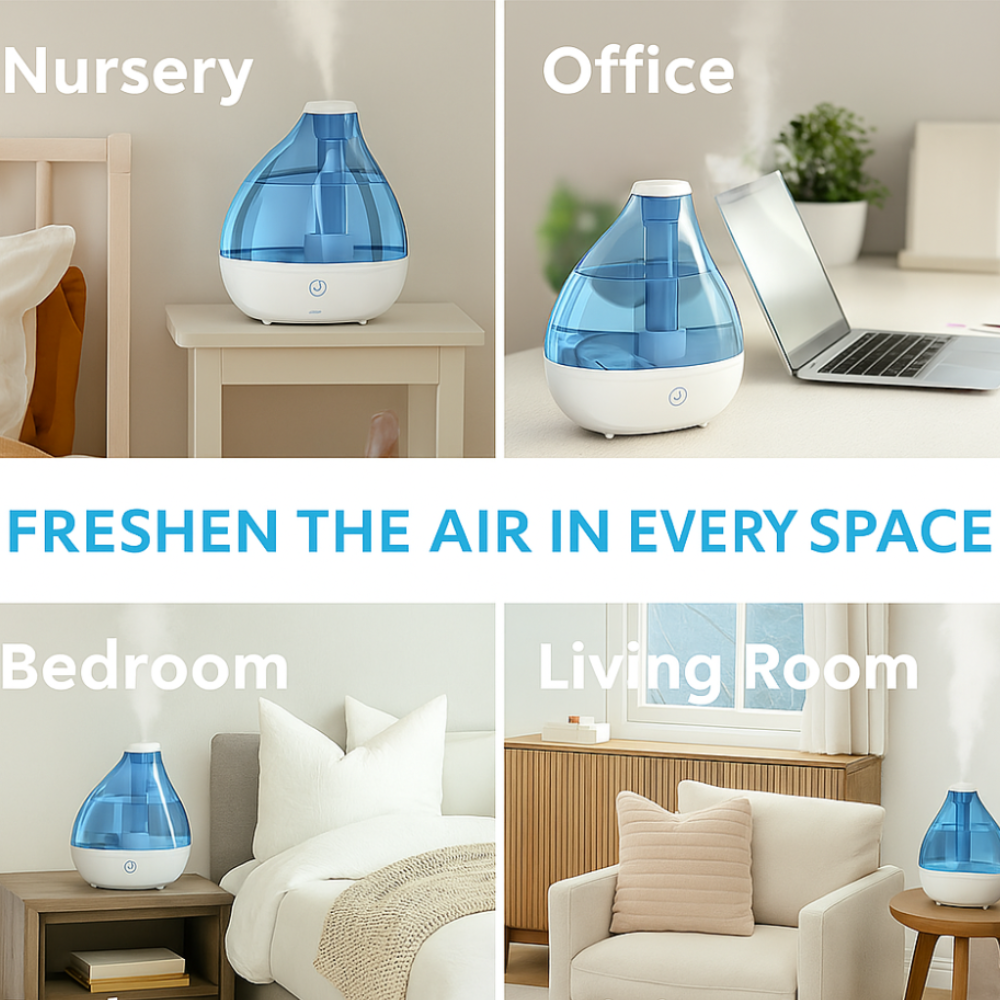 Ultrasonic Cool Mist Humidifier