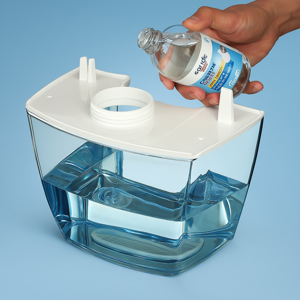 Equate 1 Point 1 Gallon Invisible Cool Mist Humidifier