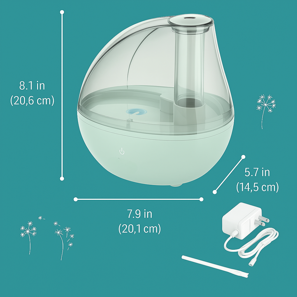 Ultrasonic Cool Mist Humidifier