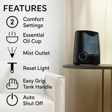 Filter Free Warm Moisture Humidifier