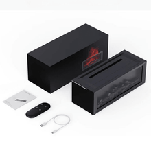 Fireplace Air Humidifier With Ambient Lighting