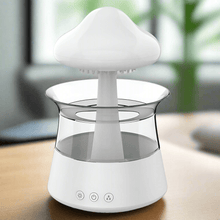 Decorative Rain Cloud Humidifier With LED Mist Essential Diffuser