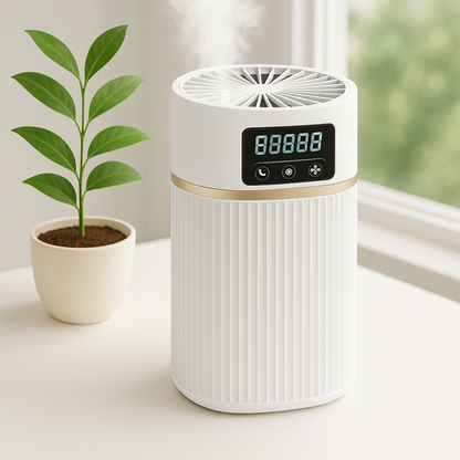 1 Point 1L Cool Mist Humidifier With Quiet Night Light Function