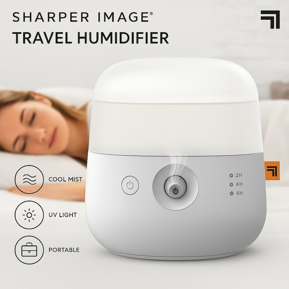 Portable Travel Humidifier With USB Battery Powered