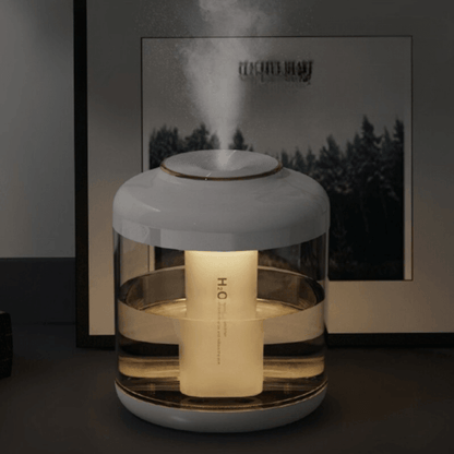 1.5L Portable Rechargeable Air Humidifier With Aroma Aromatherapy