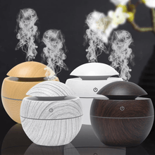 130ML USB Ultrasonic Cool Mist Humidifier + 7 LED Colour Changing lights