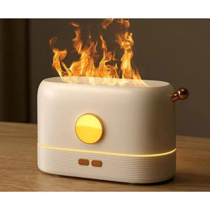 200ml Realistic Flame Humidifier For Aromatherapy and Air Purifier