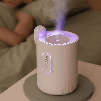 Portable  Air Humidifier With Ultrasonic Cactus Battery 330ml