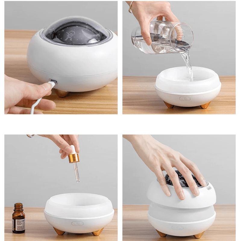220 ML Ultrasonic Oil Diffuser Home Aromatherapy
