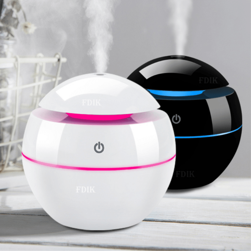 Mini Ultrasonic USB Diffuser with LED Night Lights