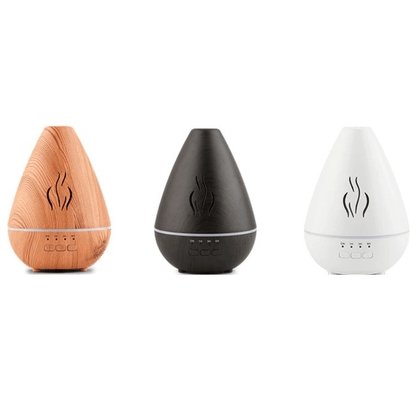 Essential Oil Aroma Diffuser With Ultrasonic Wood Grain Design