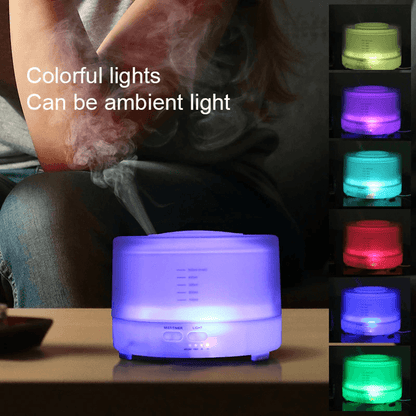 Aroma Diffuser Bluetooth Speaker With Essential Oils