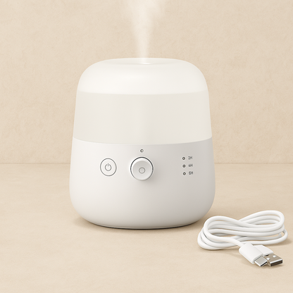Portable Travel Humidifier With USB Battery Powered
