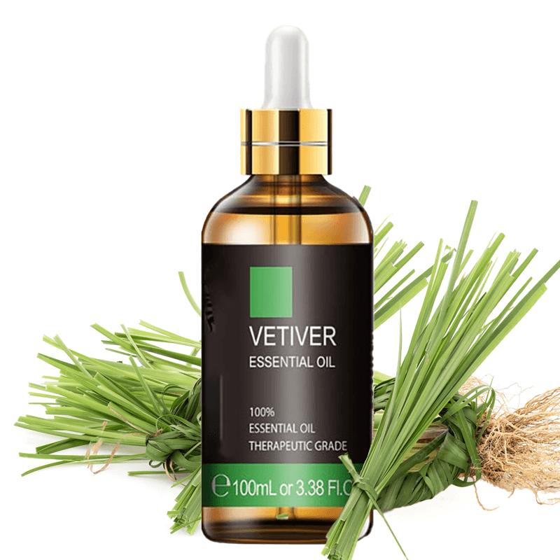 100ml Natural Vetiver Essential Oil Calming and Relaxing