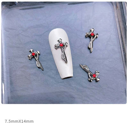 Gothastic 3D Gothic Halloween Nail Charms – Pack of 10