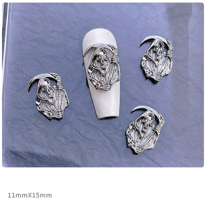 Gothastic 3D Gothic Halloween Nail Charms – Pack of 10