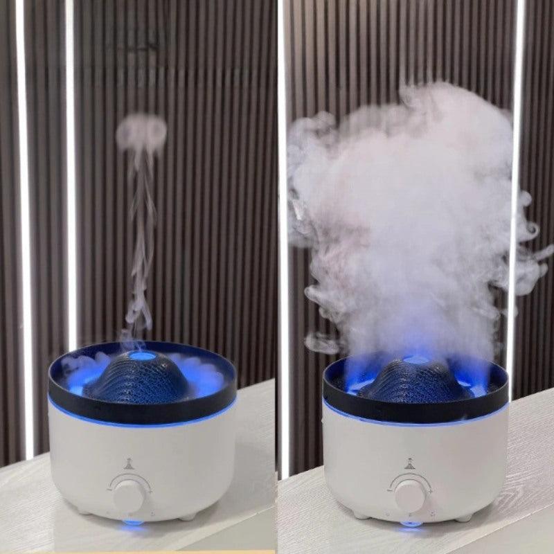 Volcano Essential Oil Diffuser With Remote And Lights
