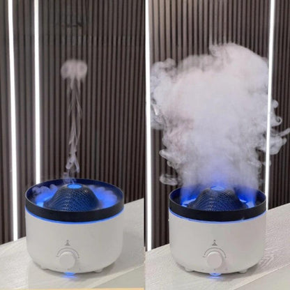 Volcano Essential Oil Diffuser With Remote And Lights