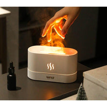 Flame Aroma Diffuser With Organic Essential Oil Set