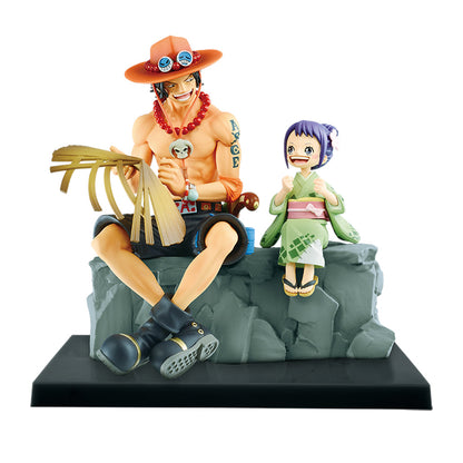 Figurine One Piece - Ace & Tama Ichiban Kuji Wano Kuni Act 2