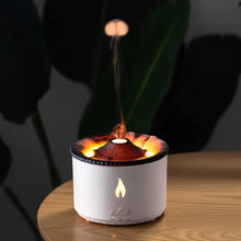 Decorative Volcano Flame Mist Humidifier for Home and Office Use