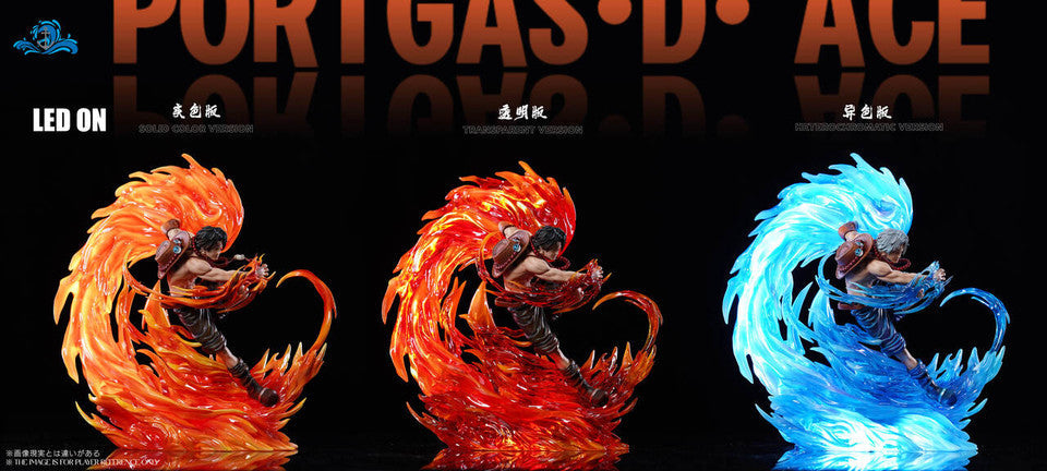 One Piece - Portgas D. Ace | Resin Statue | by Po Lang Studio