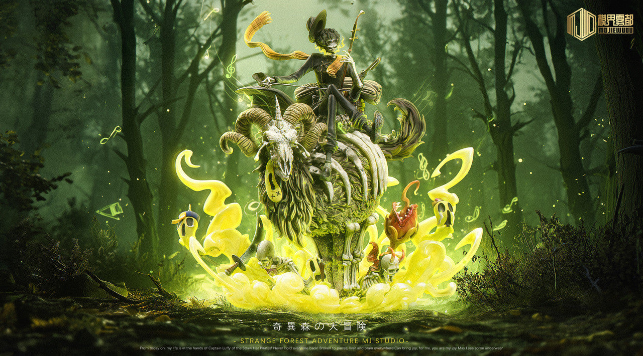 One Piece - Brook & Skeleton Sheep | 1:6 Resin Statue | by MJ Studio