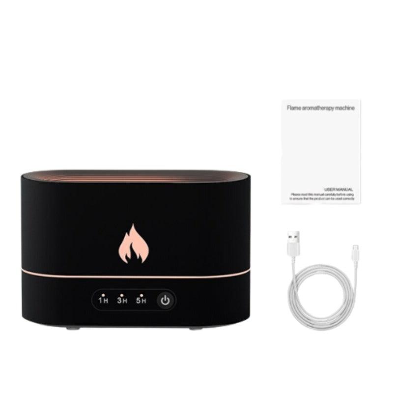 250ml Flame Humidifier With An Efficient LED Night Lamp