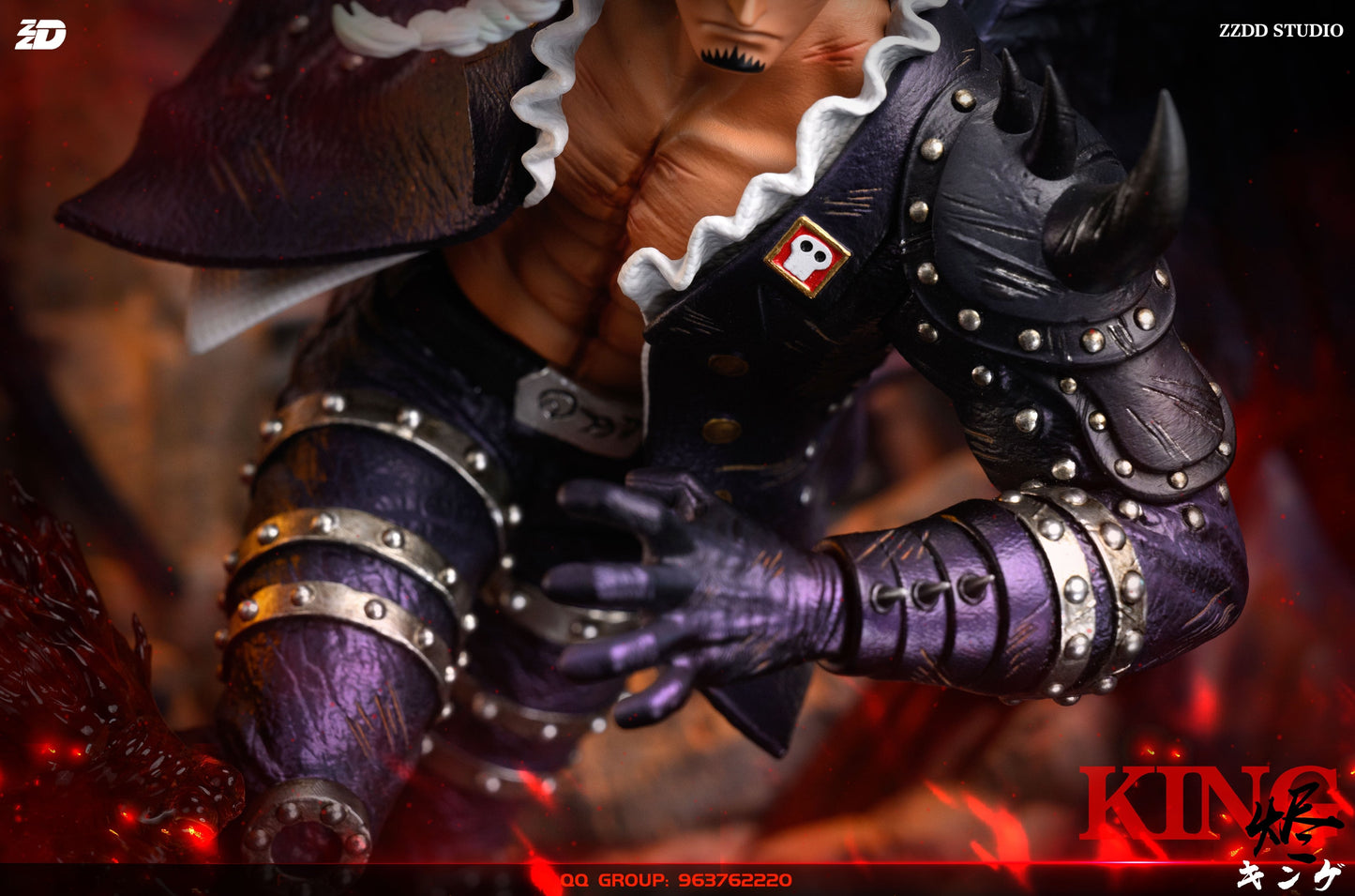 One Piece - King | 1:4 Resin Statue | von ZZDD Studio