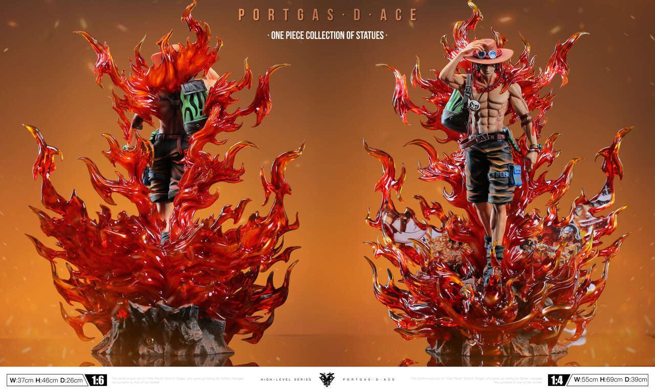 One Piece - Ace | 1:6/1:4 Resin Statue | by OKR Studio