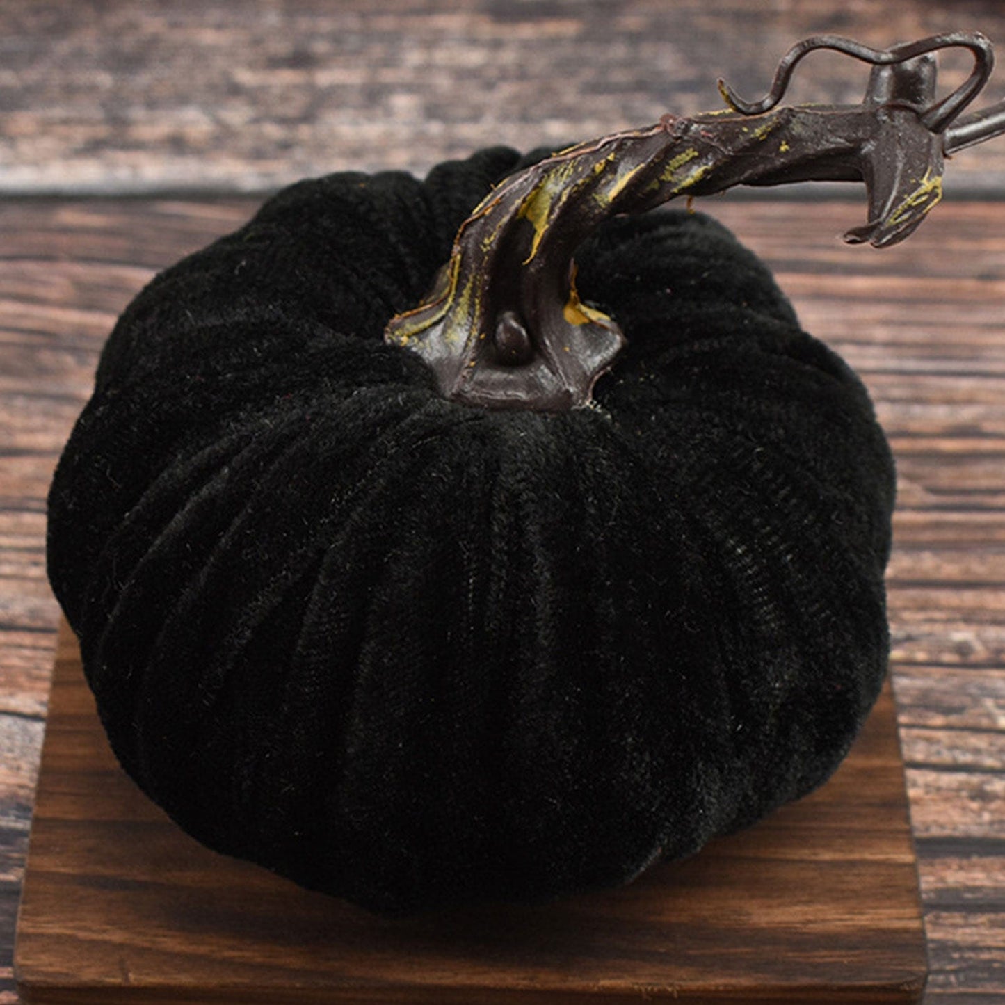 Punkin Mini Velvet Halloween Pumpkins