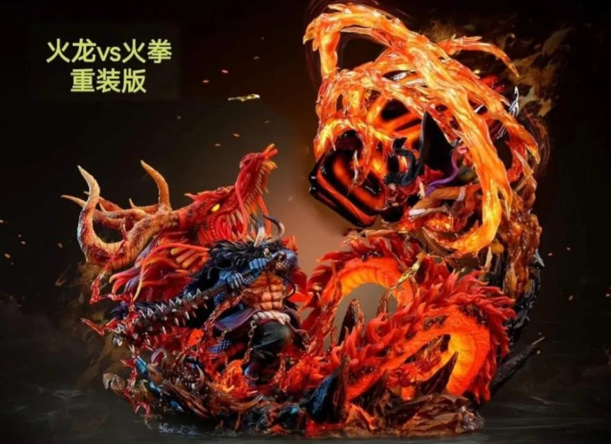 One Piece - Kaido vs. Luffy | 1:6 Resin Statue | by Ventus Studio