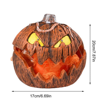 Gloween Interactive Halloween LED Pumpkin Lantern