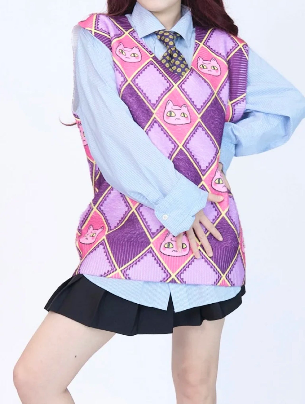 JOJO Kira Yoshikage Fleece Vest
