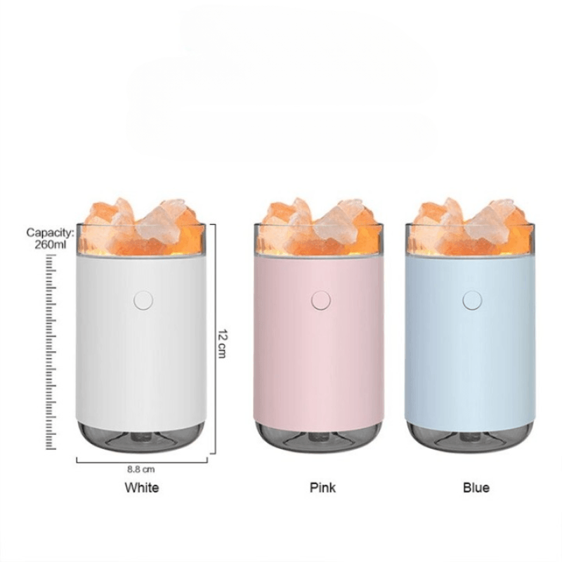 260ml Salt Ore Air Humidifier With Portable and Quiet Design