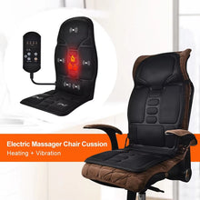 Electric Massage Chair Pad with Soothing Heat Therapy - Ideal for Home & Car